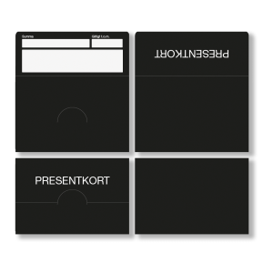 Folder - Kuvert 94 x 62, pre-made